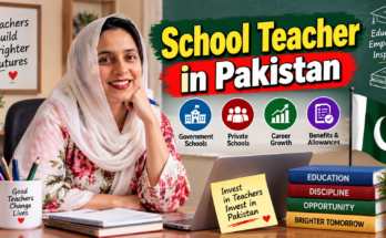 School teacher salary in pakistan